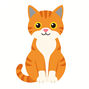 Illustration d'un chat avec un collier QR code